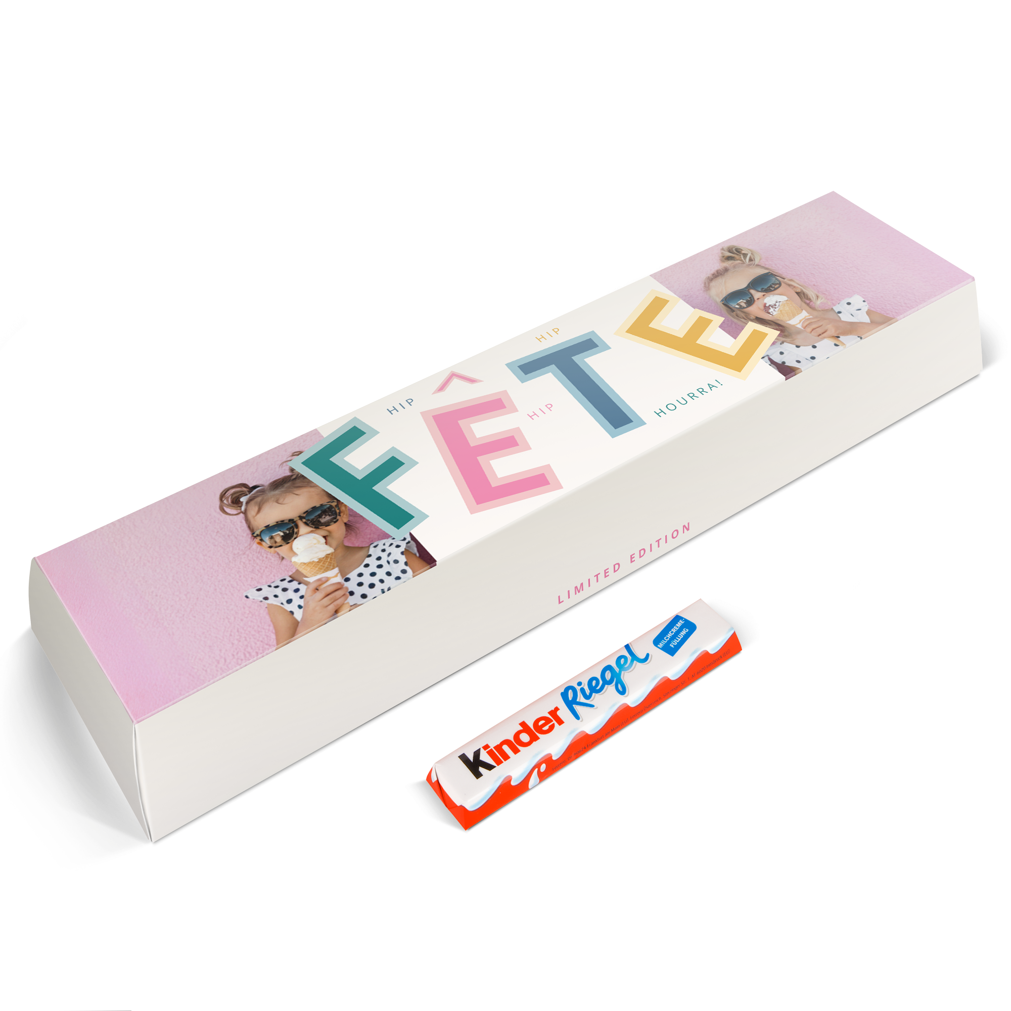 Barre kinder XXL personnalisée