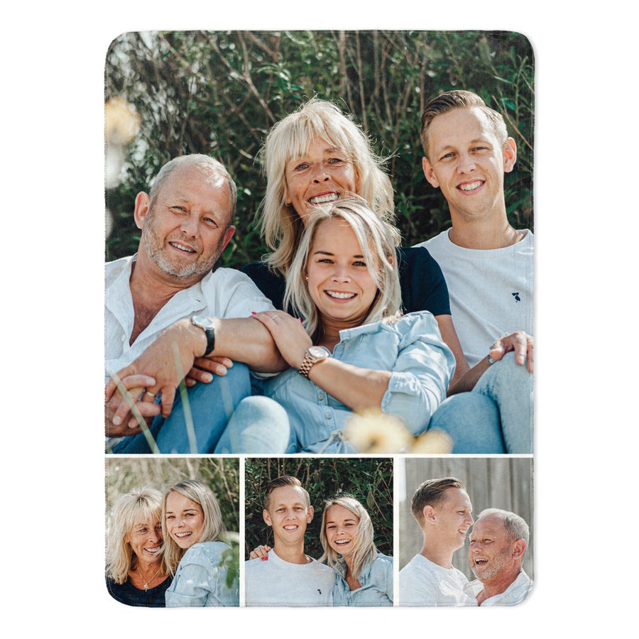 Personalised photo blanket