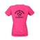 T-shirt sportiva da donna personalizzata - Fuchsia - L