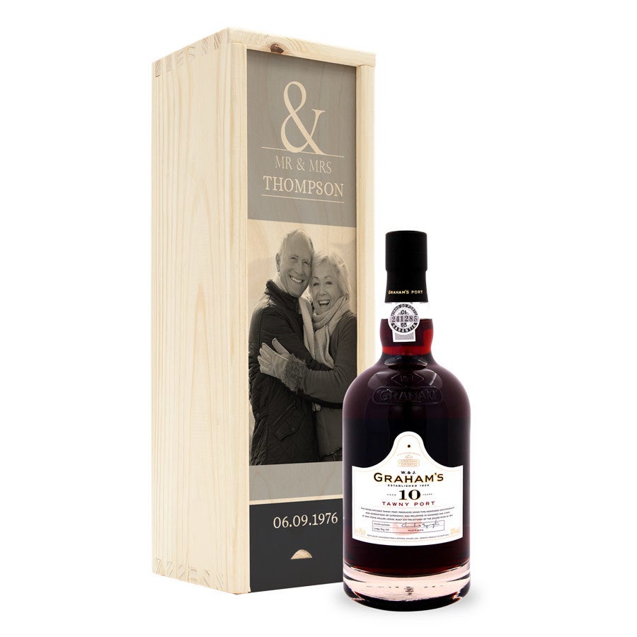 Personalizowane porto - Graham's 10 Years Old Tawny Port