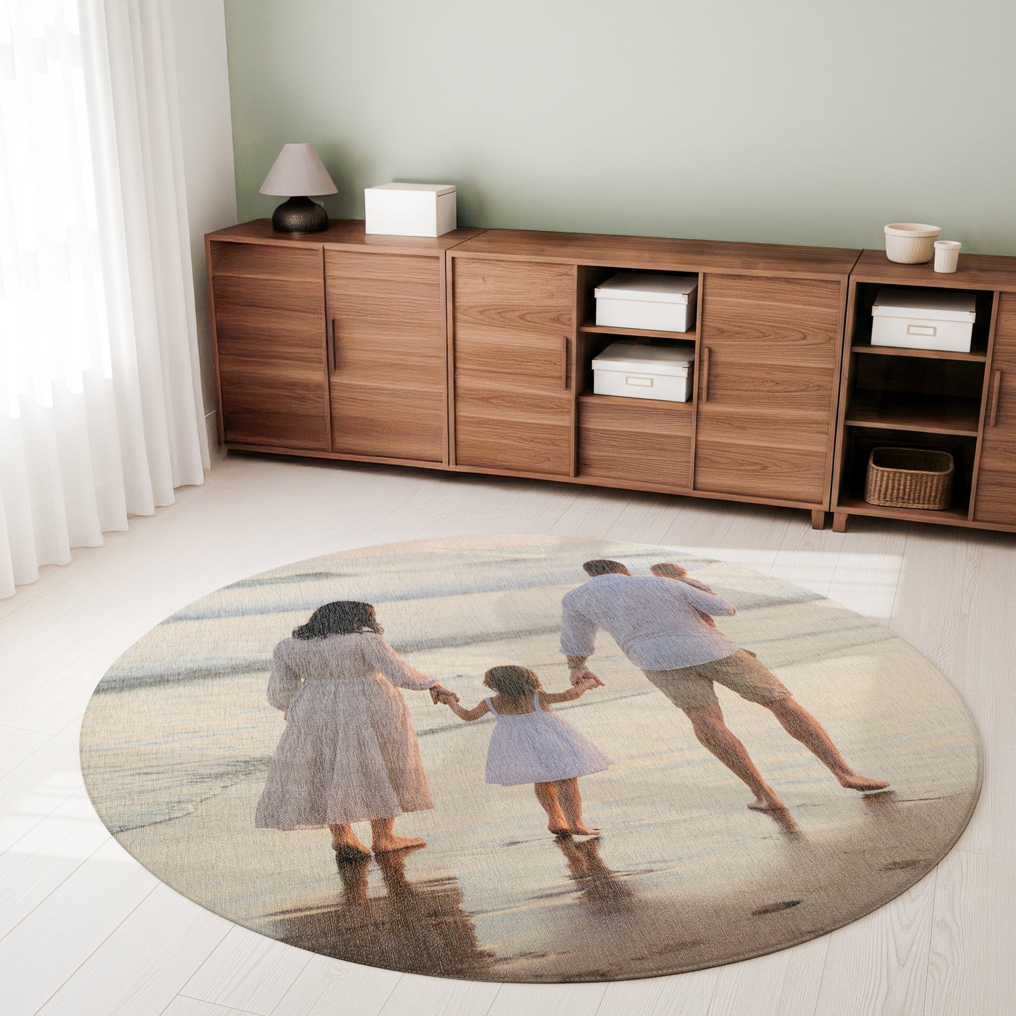 Gepersonaliseerd vloerkleed - ? 152 cm Gepersonaliseerd vloerkleed - ? 152 cm