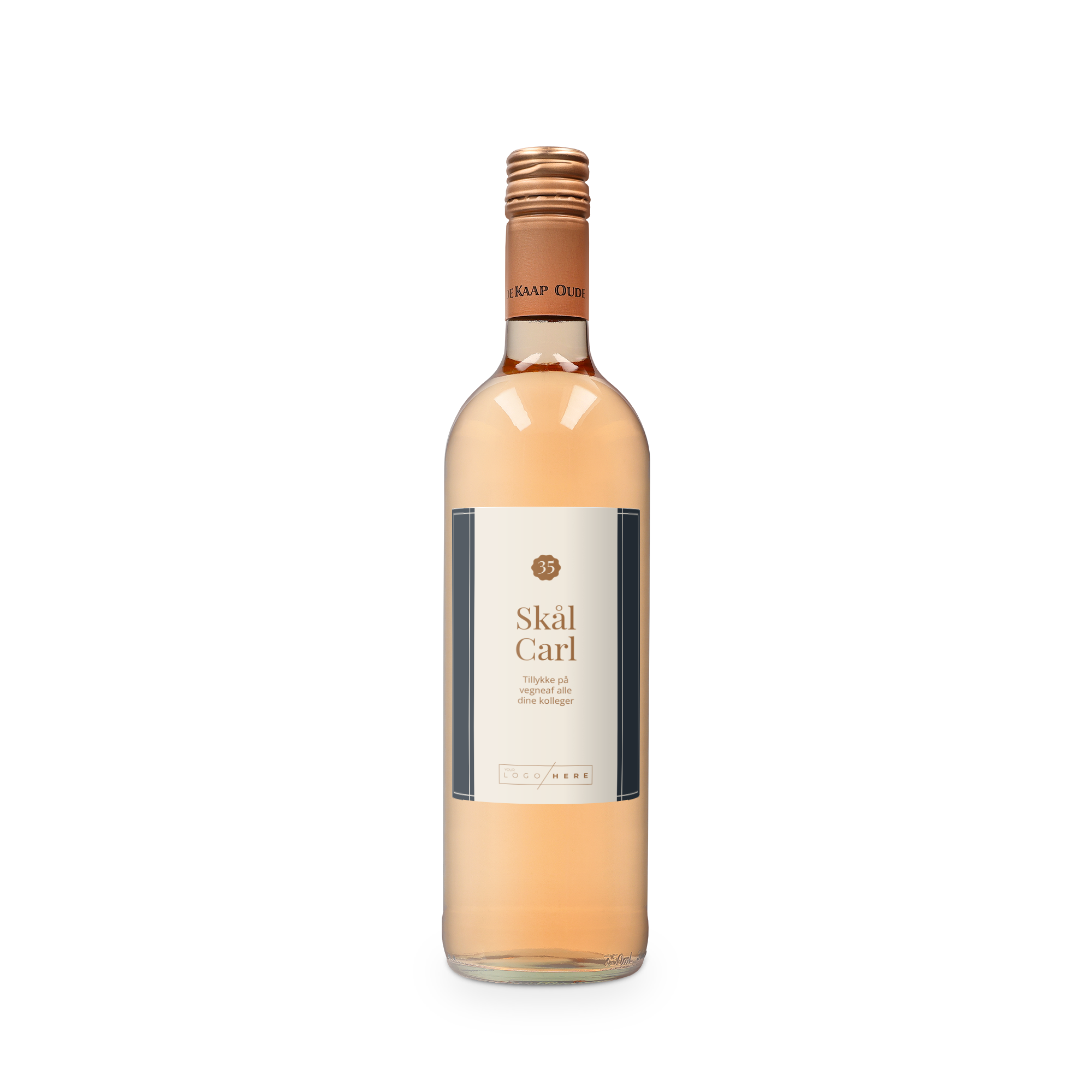 Rosévin med personlig etikette - Oude Kaap Rosé