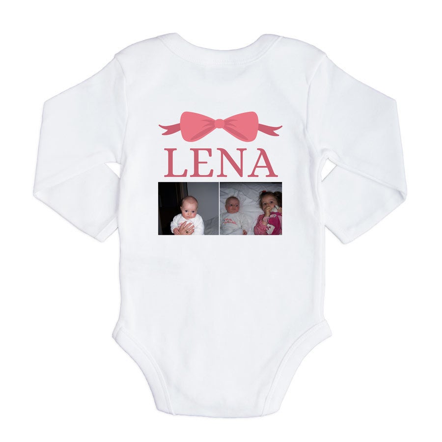 Baby Body selbst gestalten - Weiß 74/80