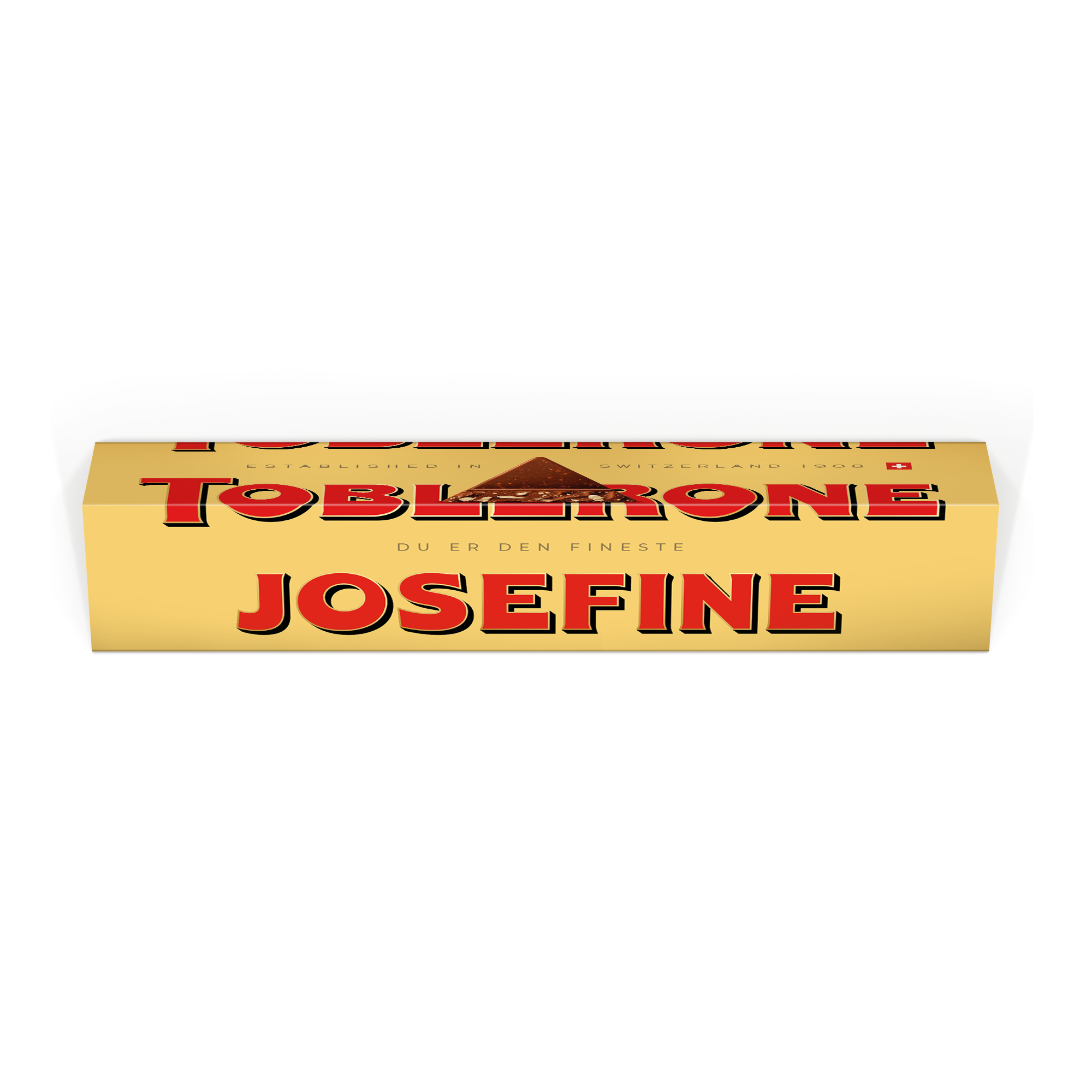 Personlig Toblerone-bar - 3600 gram med navnet 