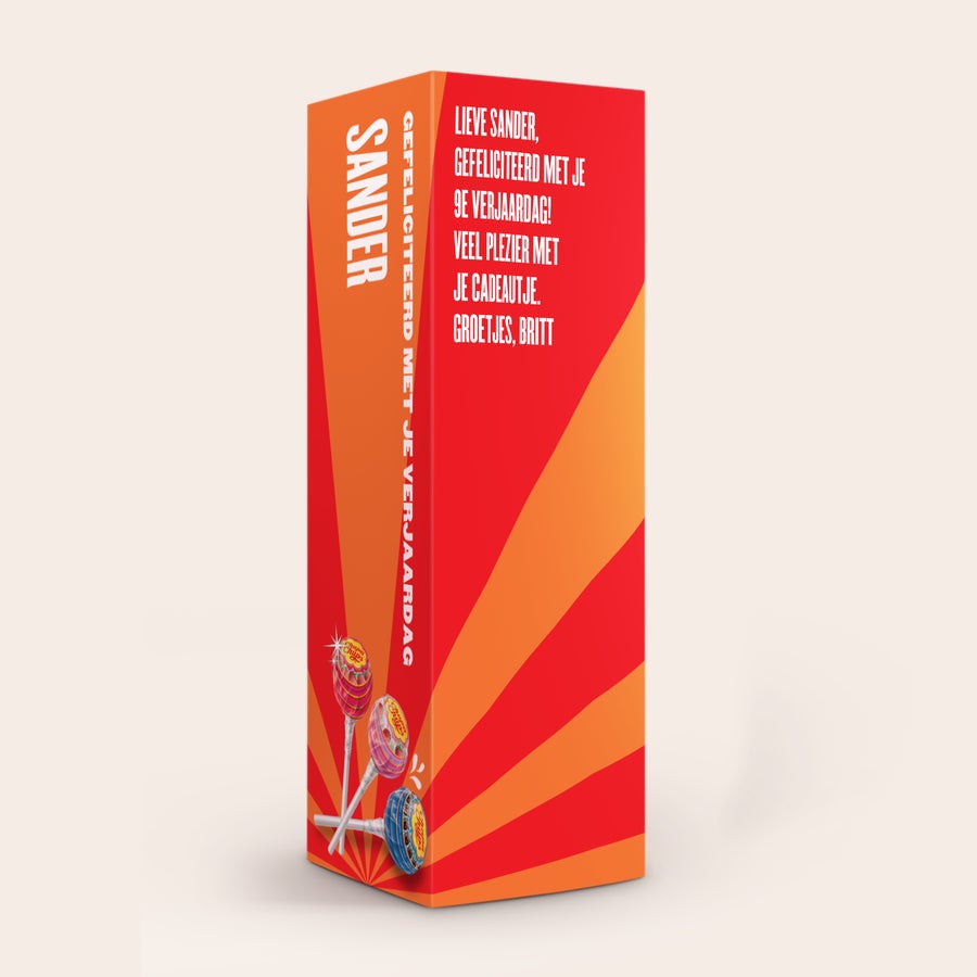 Chupa Chups pakket personaliseren Chupa Chups pakket personaliseren