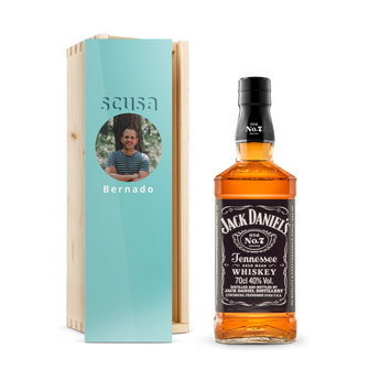 Whisky - Jack Daniels - avec coffret personnalisé Whisky - Jack Daniels - avec coffret personnalisé