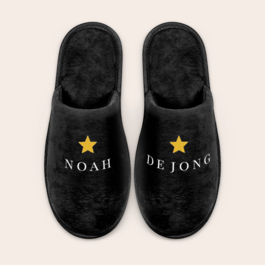 Pantoffels bedrukken Pantoffels bedrukken