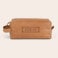 Engraved leather toiletry bag Engraved leather toiletry bag