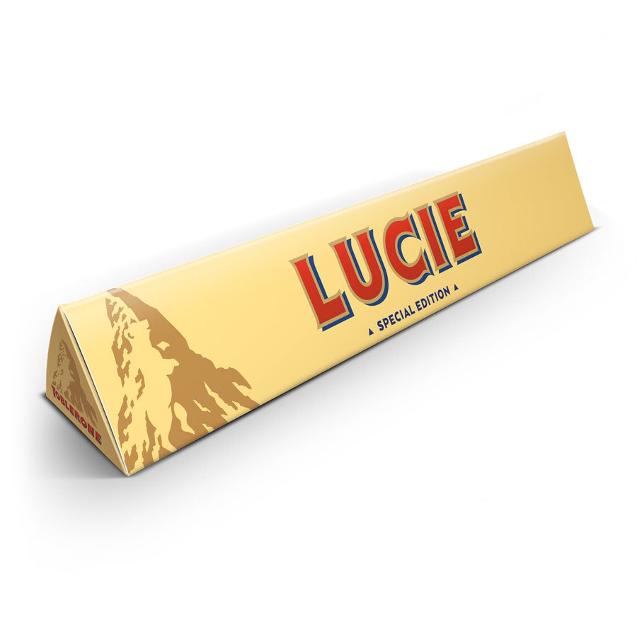 Toblerone personalizado Toblerone personalizado