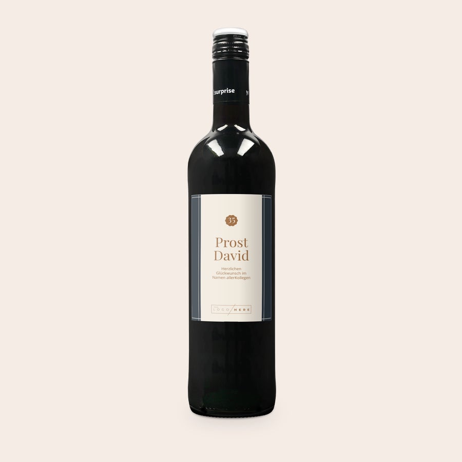 Maison de la Surprise Merlot personalisieren Maison de la Surprise Merlot personalisieren