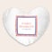 Personalised cushion - Heart Personalised cushion - Heart
