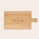 Personalised wooden serving platter Personalised wooden serving platter