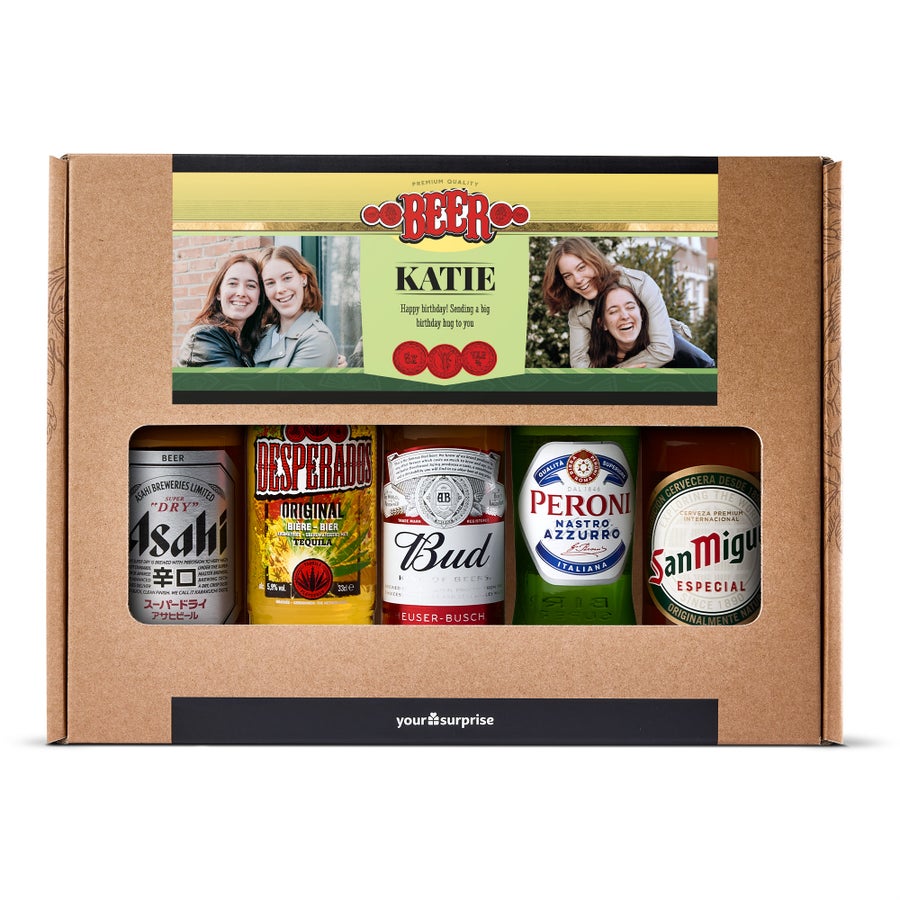 Personalised Beer Gift Set