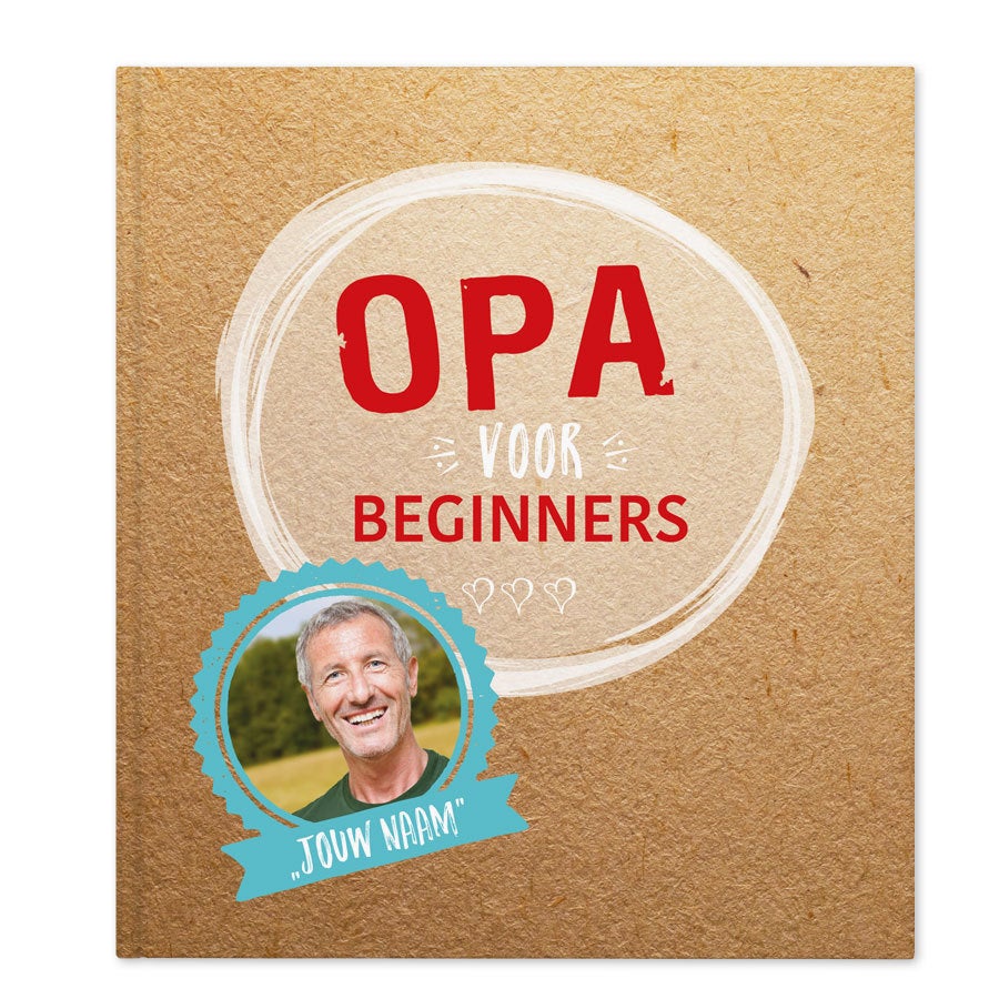 Gepersonaliseerd boek opa voor beginners