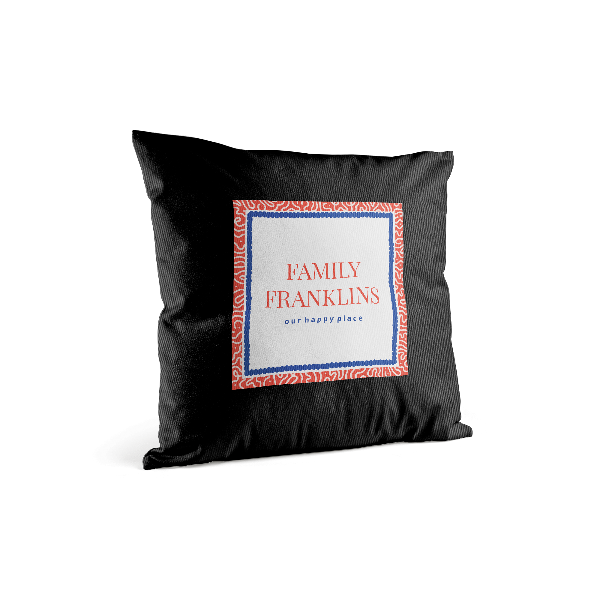 Coussin personnalisé photo
