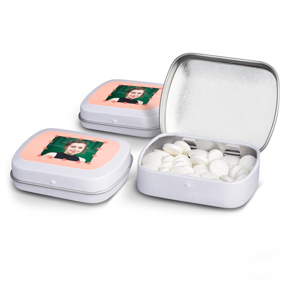 Henkilökohtaiset makeispurkit - Piparmintut - 20 kappaleen setti