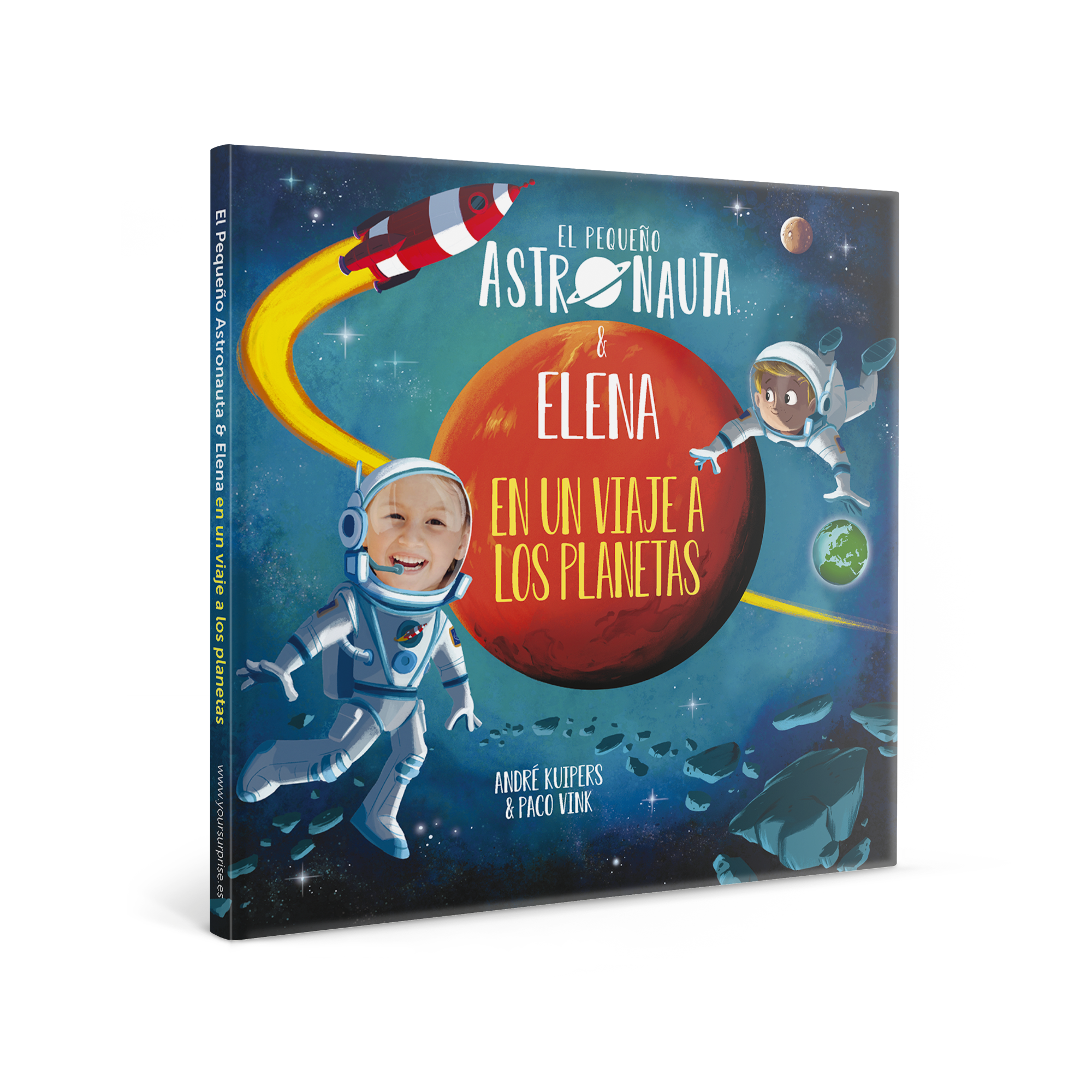 Cuento personalizado - Pequeño astronauta