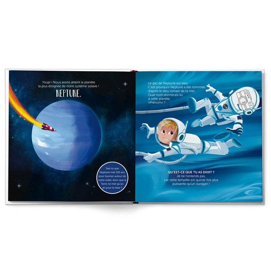 Le Petit Astronaute - Livre personnalisé