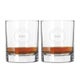 Engraved whiskey glass - 2 pieces Engraved whiskey glass - 2 pieces