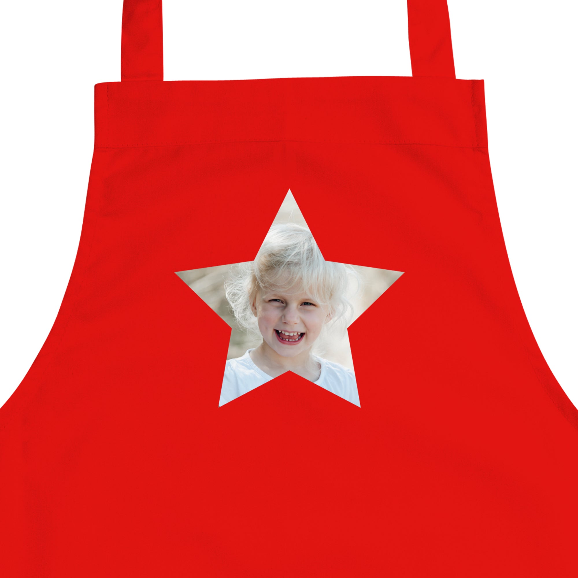 Personalised Children's Apron - Red