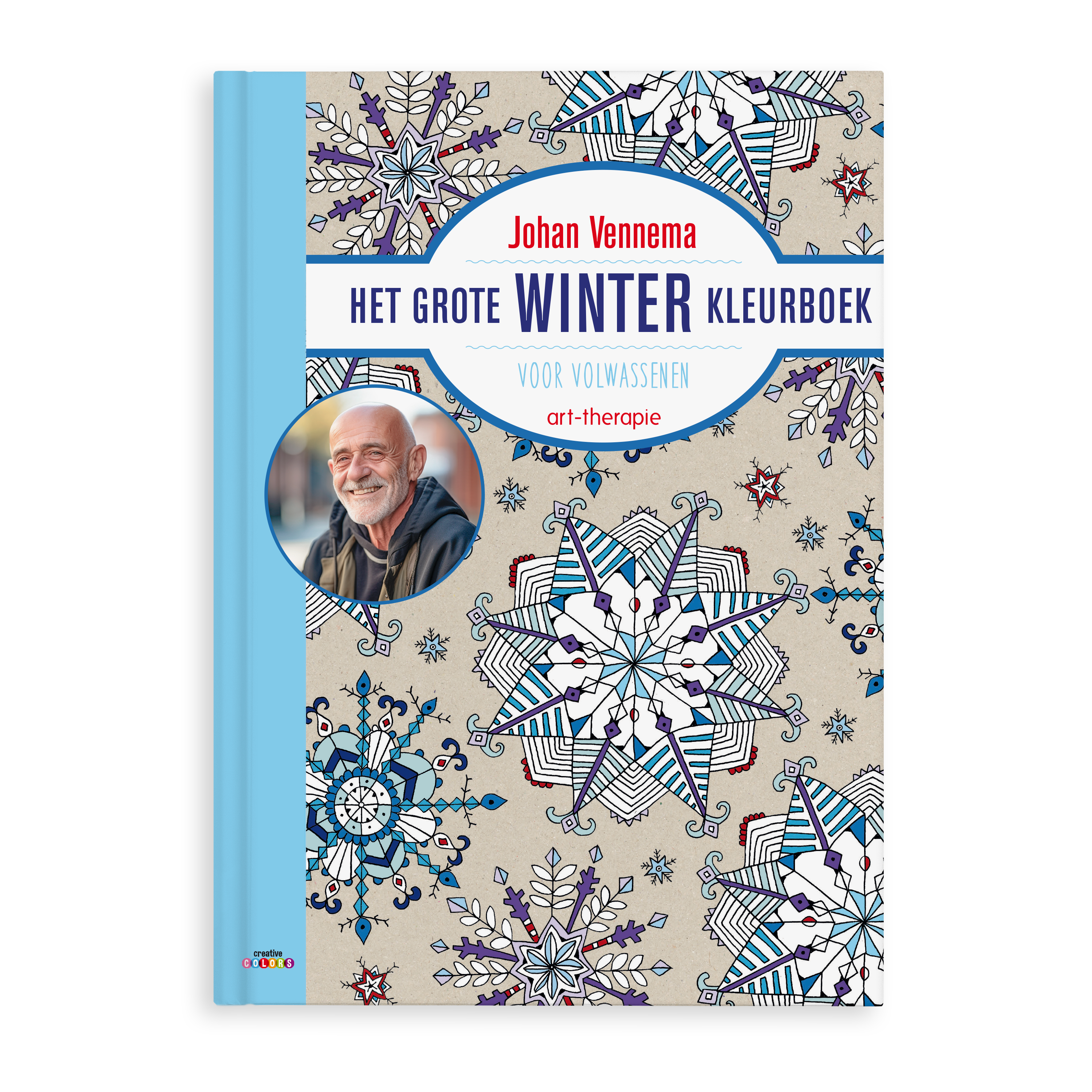 Kleurboek voor volwassenen "Het grote winter"