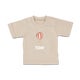 Vauvan t-paita - Painettu - Lyhythihainen - Beige - 74/80