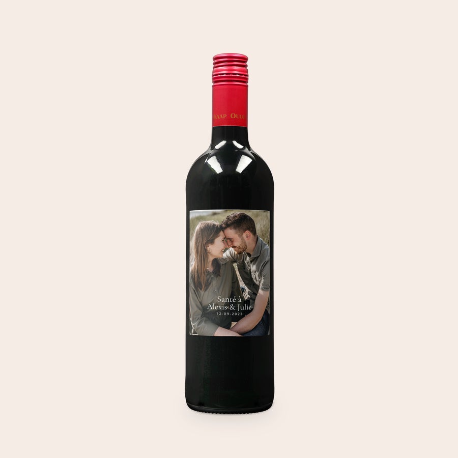 Coffret vin personnalisé - Oude Kaap - Rouge Coffret vin personnalisé - Oude Kaap - Rouge