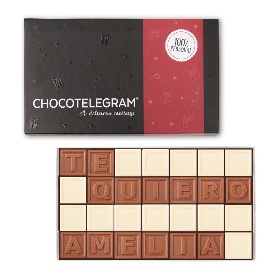 Chocotelegrama personalizado Chocotelegrama personalizado