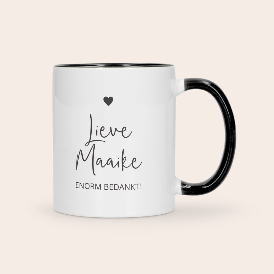 Gekleurde mok bedrukken Gekleurde mok bedrukken