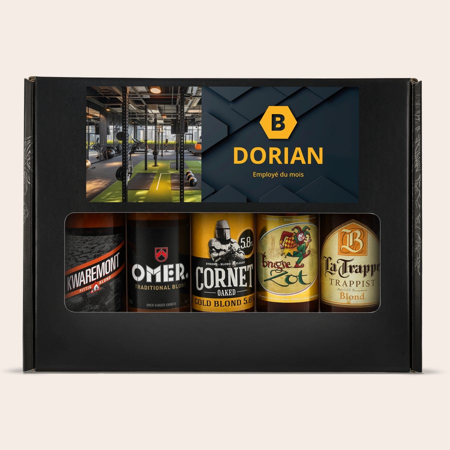 Coffret à bière personnalisé Coffret à bière personnalisé