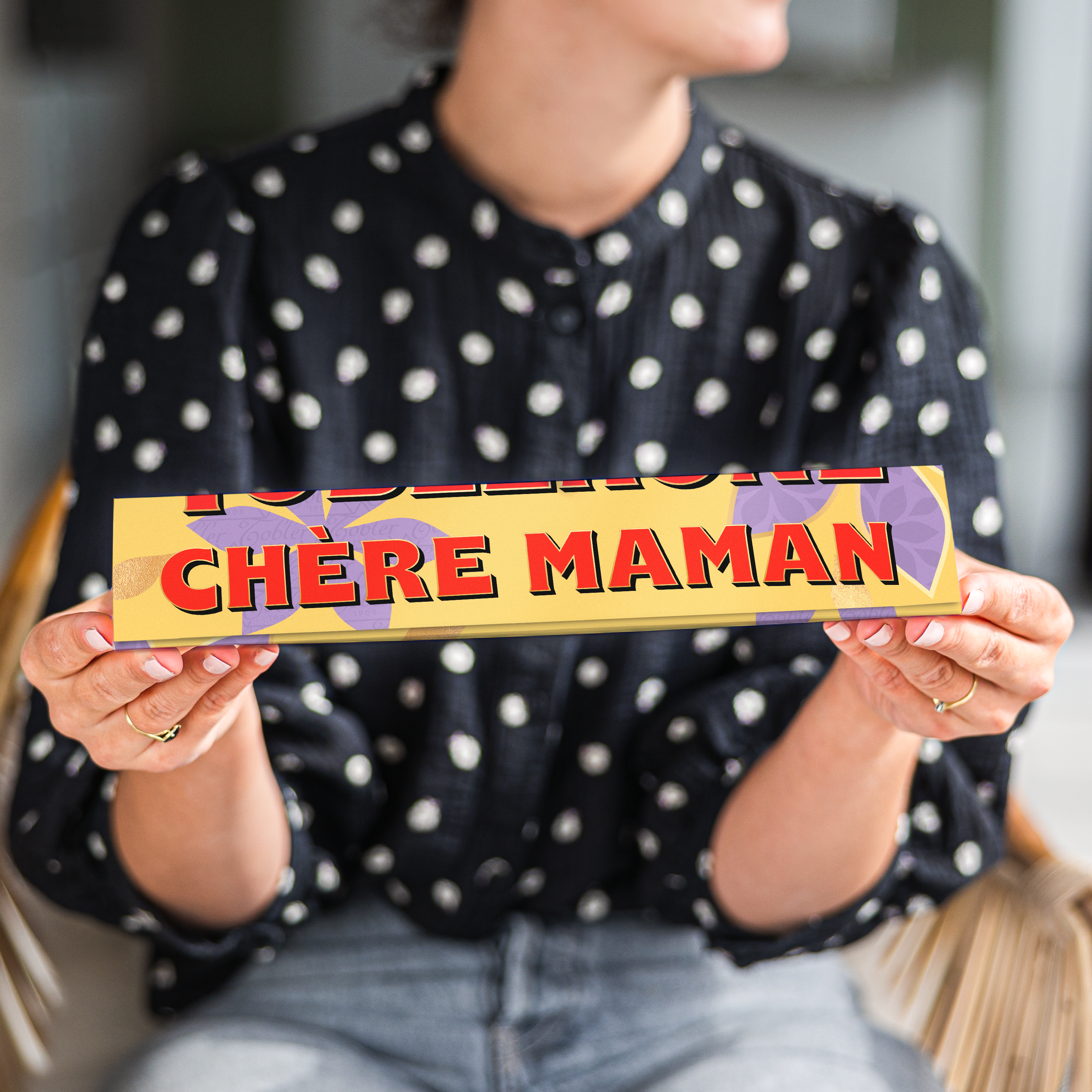 Toblerone personnalisé - Fête des Mères