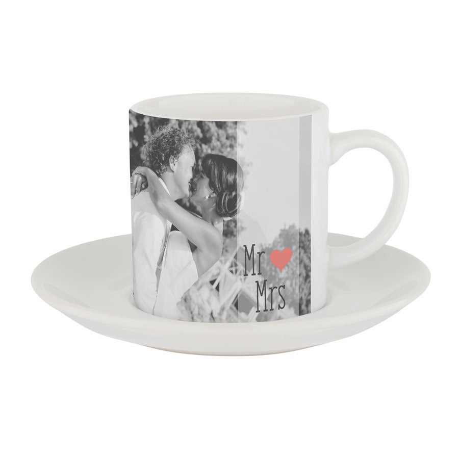 Personalised cappuccino cup 