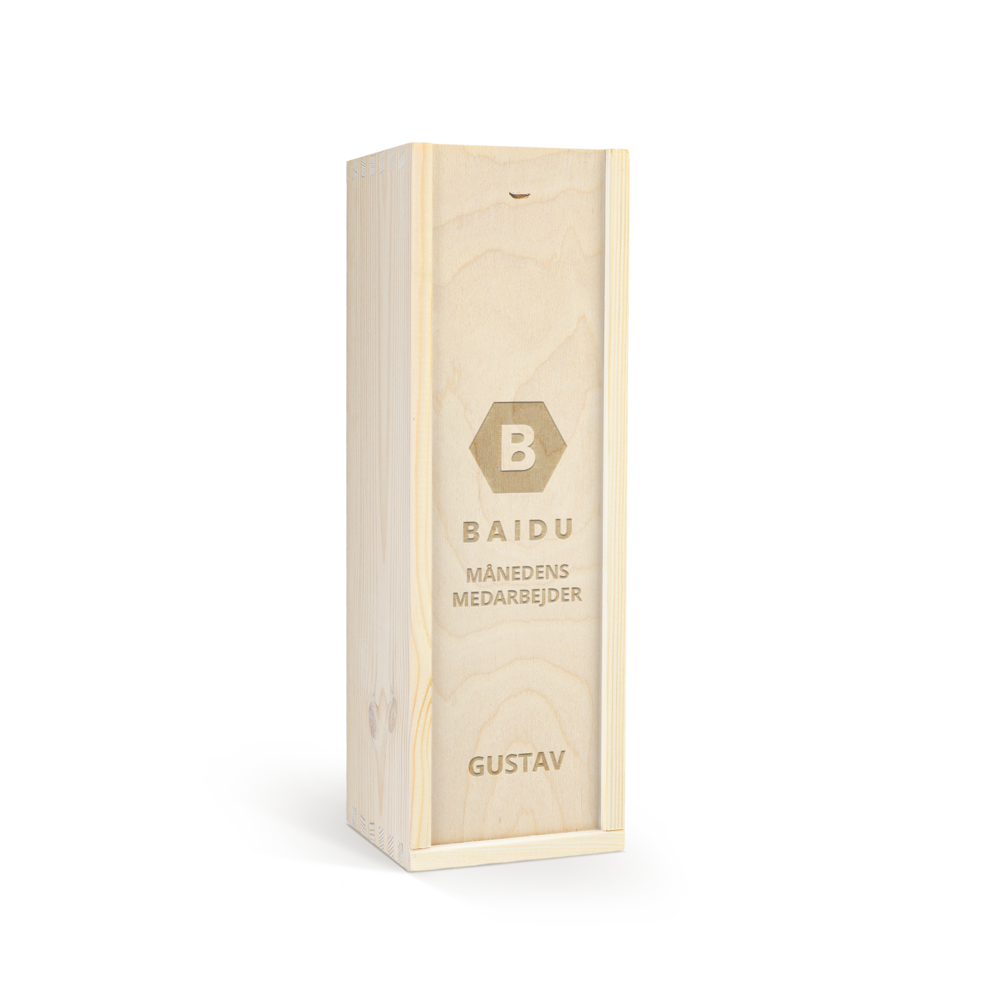 Whiskey i personlig trækasse - Famous Grouse