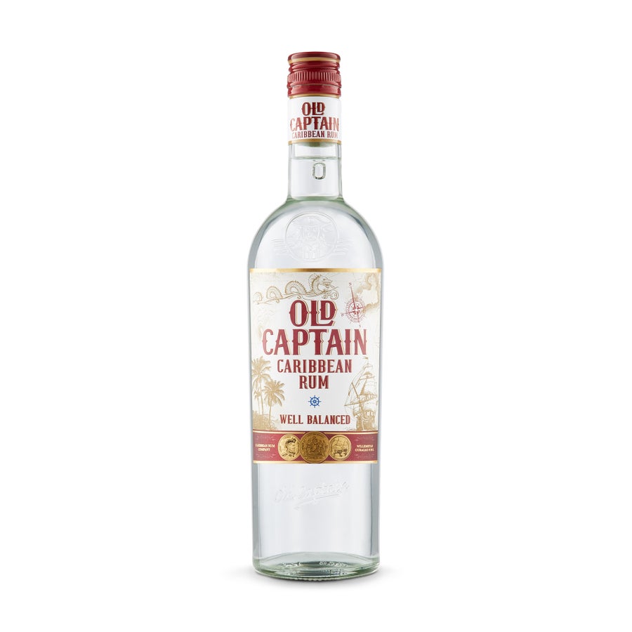 Rum Old Captain White Personalizzato