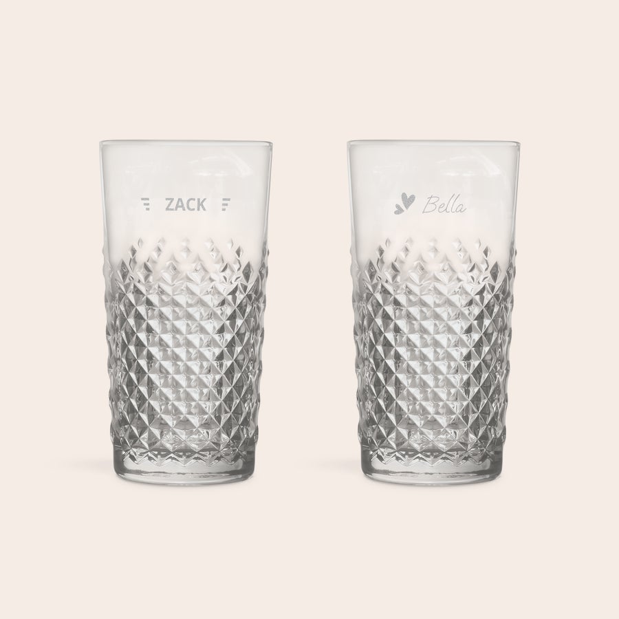 Engraved cocktail glass - Mojito Engraved cocktail glass - Mojito