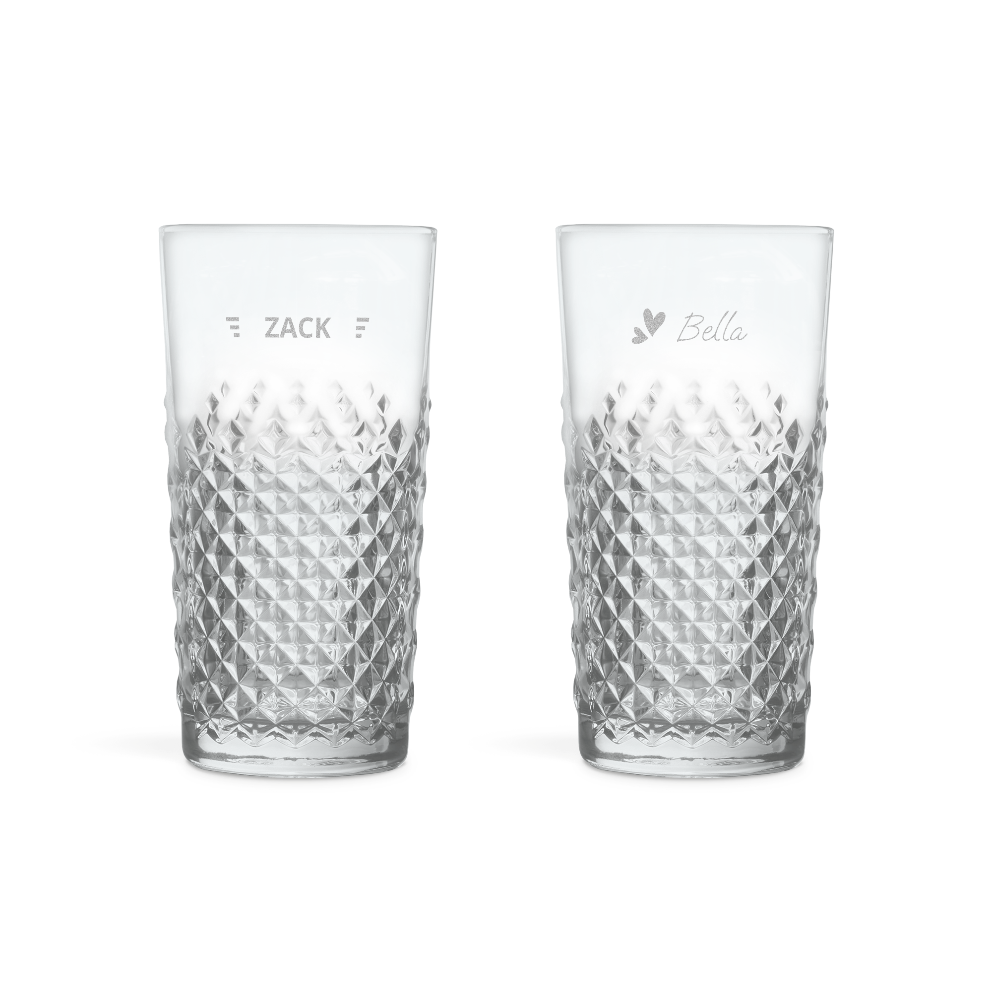 Engraved cocktail glass - Mojito