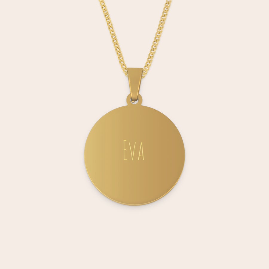Round pendant necklace Round pendant necklace