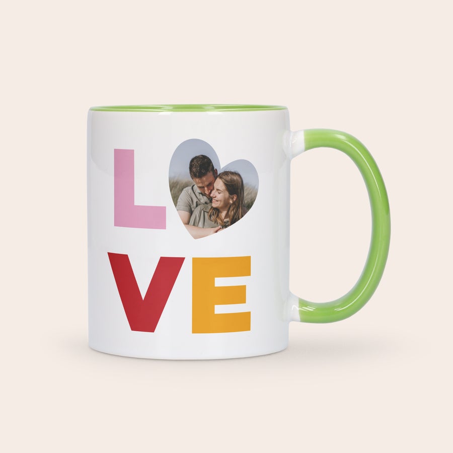 Taza colorida personalizada Taza colorida personalizada
