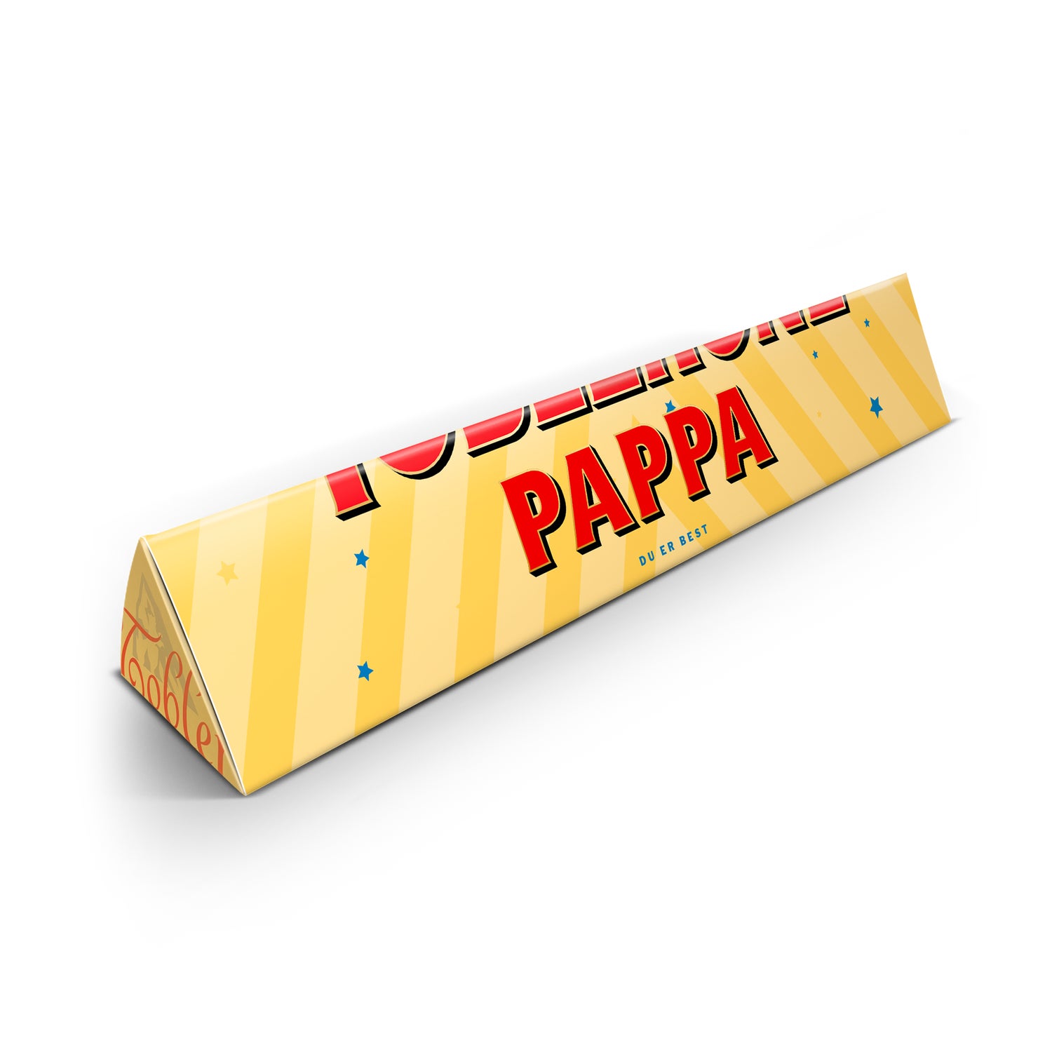 Personlig Toblerone sjokolade - farsdag
