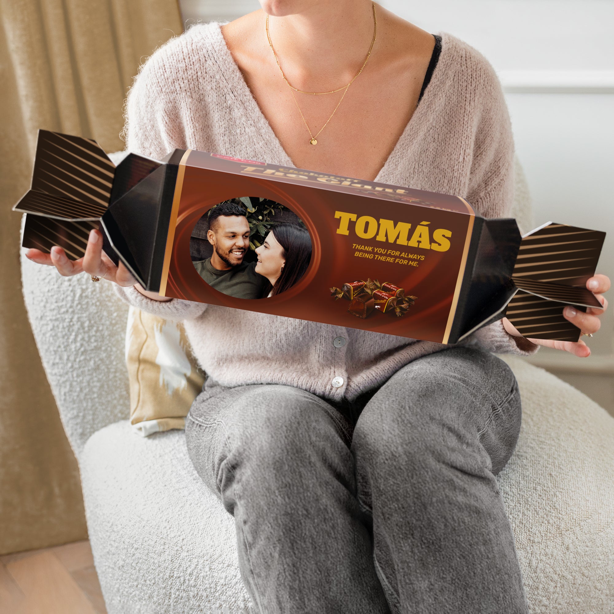 Toffee Chokotoff gigante personalizado