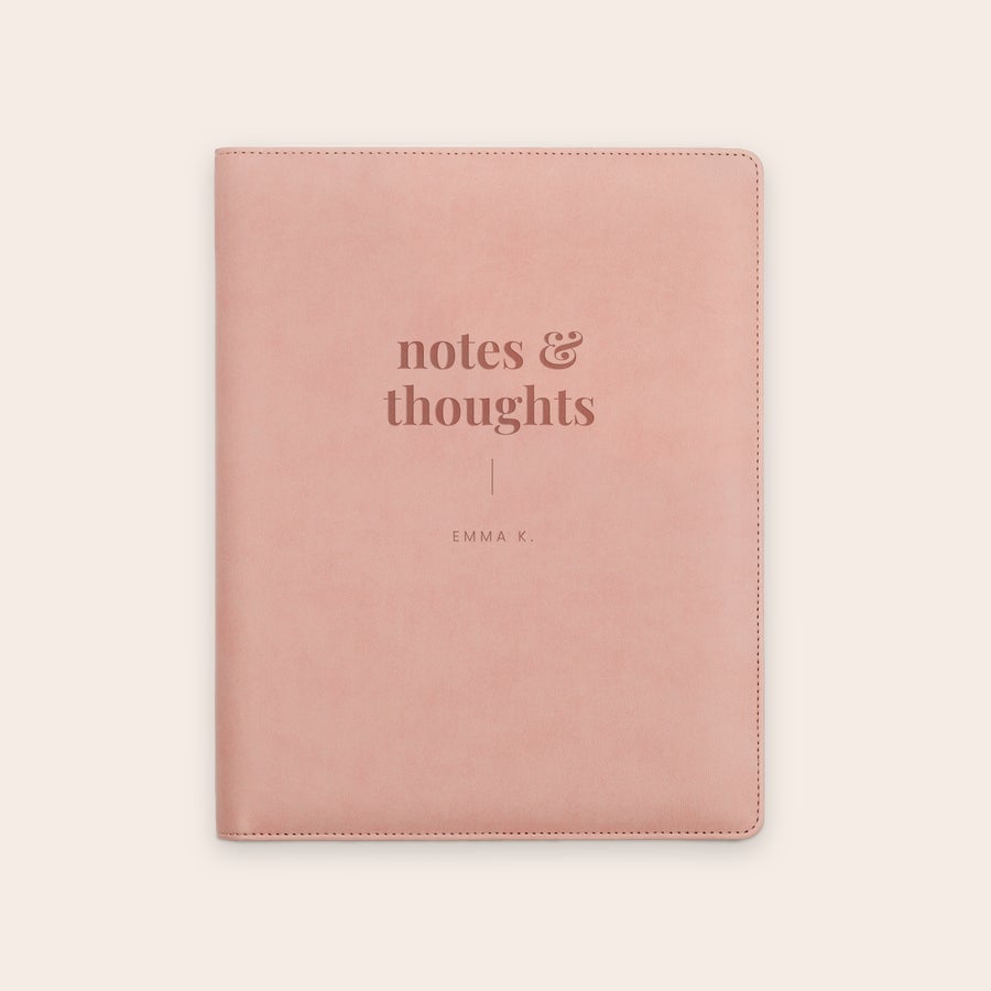 Custom leather notepad holder Custom leather notepad holder