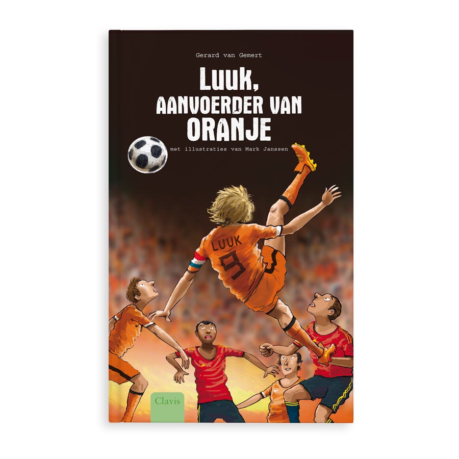 EK 2021 Boek met naam - Aanvoerder van Oranje