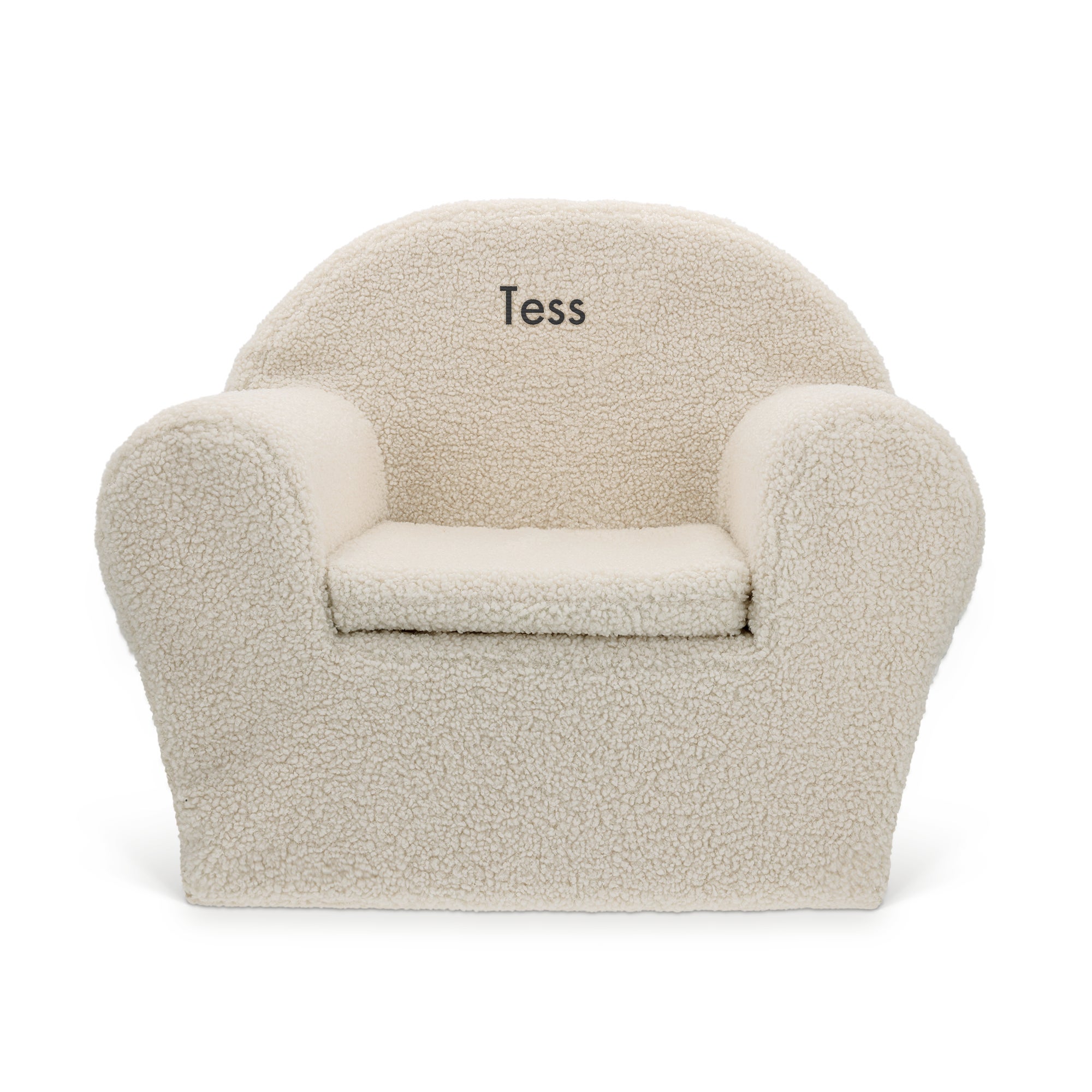 Teddy kinderstoel met naam - Wit Teddy kinderstoel met naam - Wit