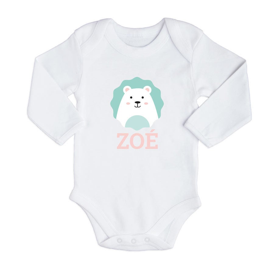 Body bébé personnalisé - Blanc - 74/80
