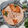 Engraved wooden pizza board - Beech - Round 