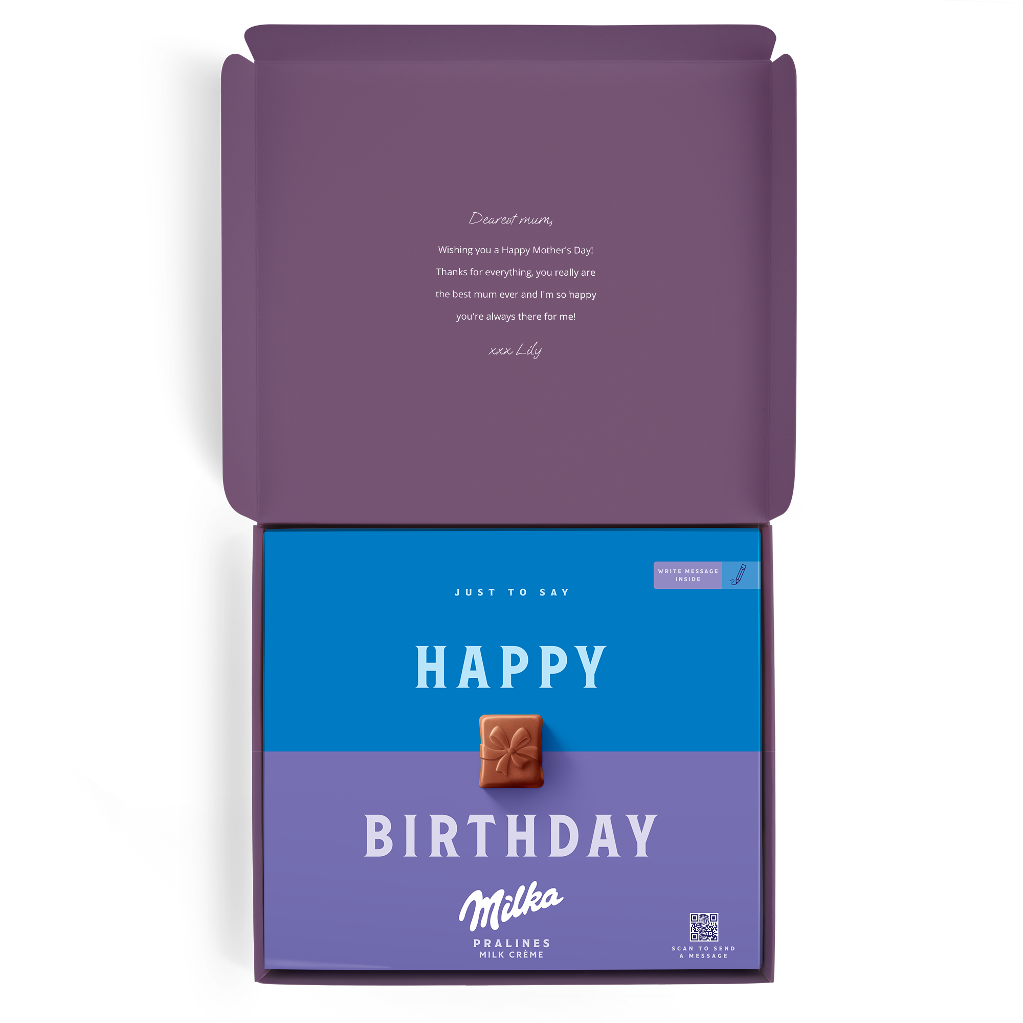 Milka Pralinky Den matek