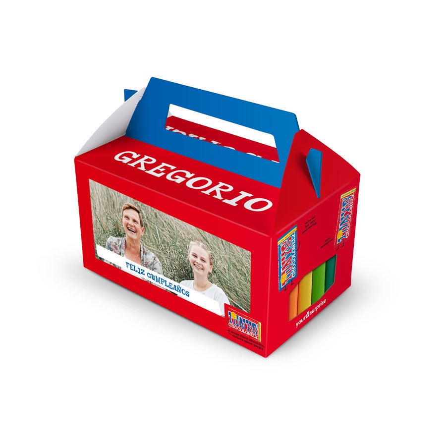 Tabletas Tony's Chocolonely en caja de regalo