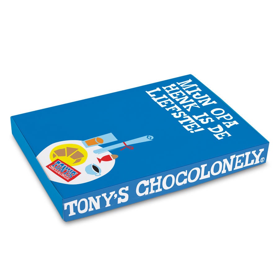 Tony's Chocolonely giftbox - Vaderdag (karamel-zeezout)