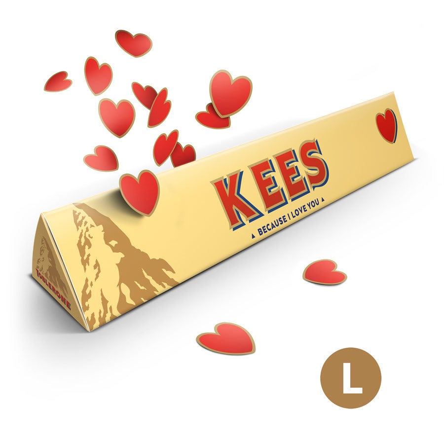 Toblerone liefdesreep met naam en foto Toblerone liefdesreep met naam en foto