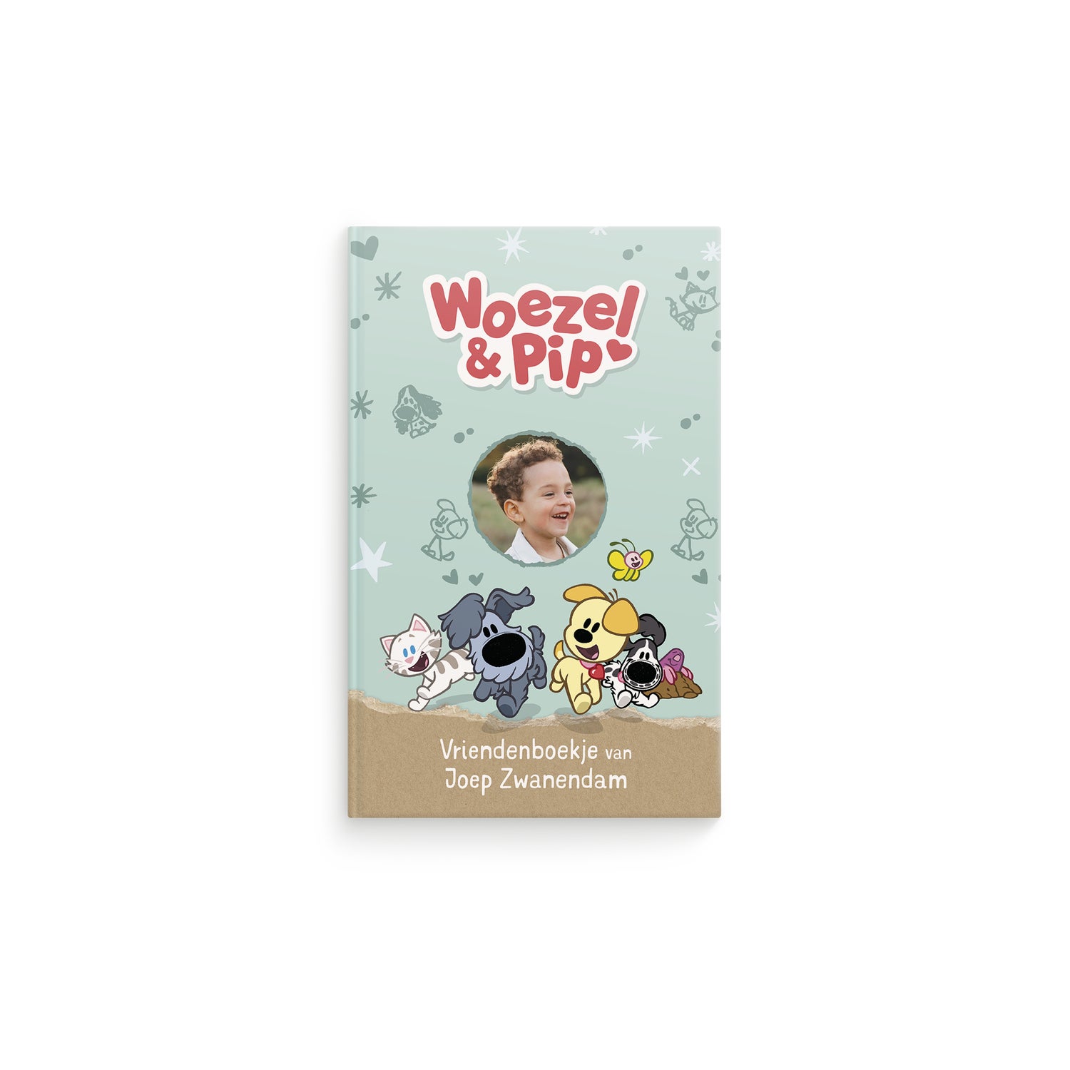 Woezel Pip vriendenboekje met naam en foto